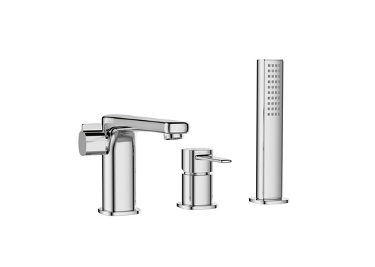 BATERIA WANNOWA 3 OTWOROWA GLAMOUR INVENA TREND CHROM