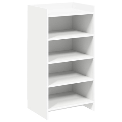 Szafka na buty Biały 48 x 36 x 92 cm Drewno inżynieryjne
