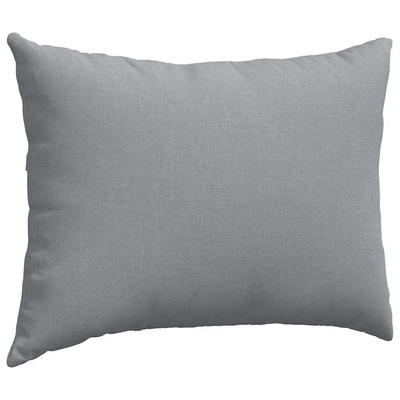 Poduszki na sofę 2 pcs Jasnoszary 70 x 50 cm tkanina