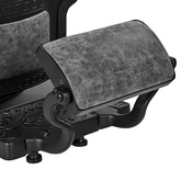 Gabbiano fotel barberski President Old Leather Szary 148105