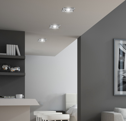 Oprawa stropowa kwadrat biała LED SS-22 2226927