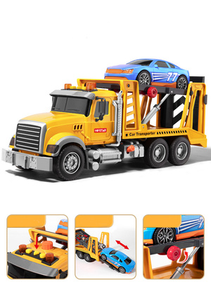 Laweta Pomoc Drogowa Auto 2w1 Regulowana Światła Dźwięki