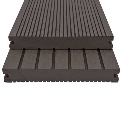 Deska Tarasowa 6 pcs Ciemny brąz Kompozyt drewniano-plastikowy