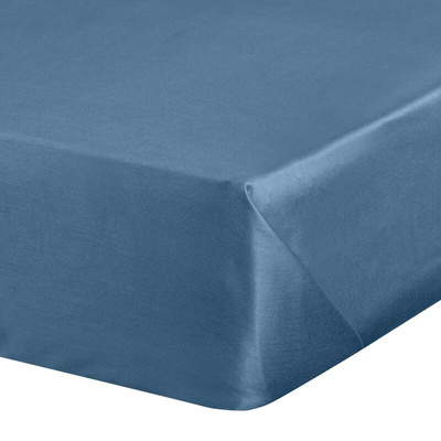 Prześcieradło Prze ciemnoniebieskie 180x210