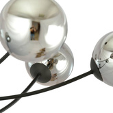 Lampa sufitowa  HUNTER 6 BLACK/GRAFIT