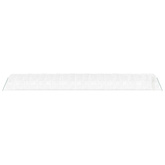 Szklarnia ze stalową ramą, biała, 100 m?, 20x5x2,3 m