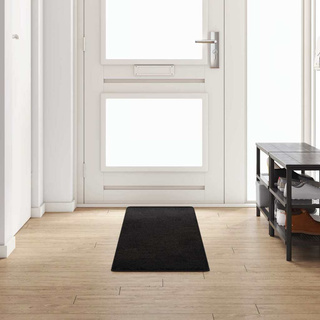 Chodnik dywanowy Czarny 50 x 250 cm 100% Poliester Tuft