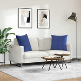 Poduszki na sofę 2 pcs Niebieski policyjny 80 x 80 cm