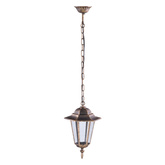 Lampa ogrodowa wisząca K-5009H CZARNY/ZŁOTY z serii STANDARD