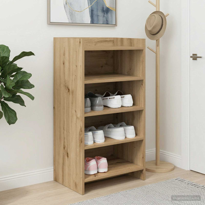 Szafka na buty 48 x 36 x 92 cm Drewno inżynieryjne Dąb artisan