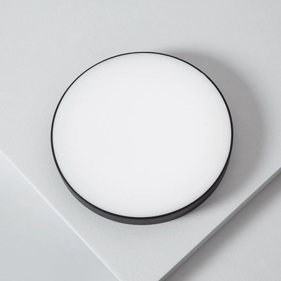 Plafon Łazienkowy LED 19W Okrągły Czarny 18cm Ściemnialny Abruzzo Uno