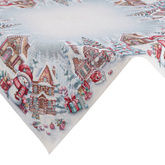 Obrus popielaty 100x100