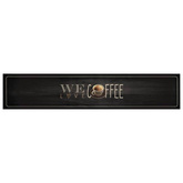 vidaXL Dywanik kuchenny z napisem Coffee, 60x300 cm, aksamitny