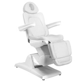Fotel kosmetyczny elektr. Azzurro 870 3 siln. biały 109081