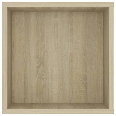 vidaXL Wisząca szafka pod TV, dąb sonoma, 102x35x35 cm