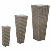Zestaw na świeżym powietrzu 3 pcs Metal