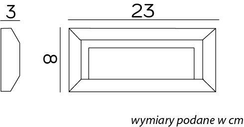 Lampa elewacyjna 2502C DG