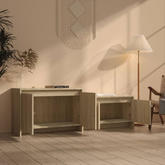 vidaXL Szafka pod TV, dąb sonoma, 146,5x35x50 cm