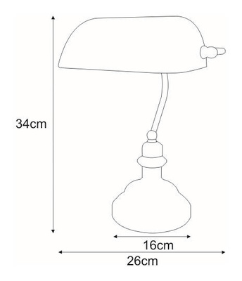 Lampka biurkowa K-8042 z serii BANK KAJA