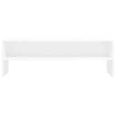 vidaXL Szafka pod TV, biała, 120x40x40 cm, materiał drewnopochodny