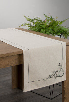 Obrus Natu naturalny 40x180