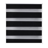 Roleta Zebra 140 x 175 cm Czarna