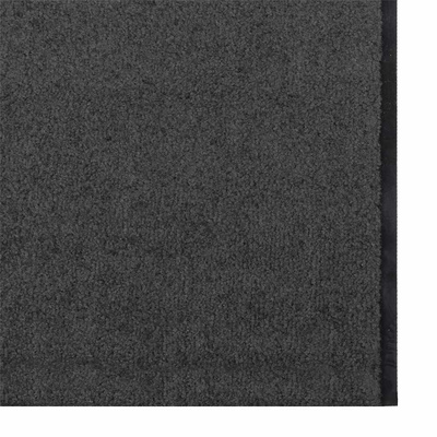 Dywanik wejściowy Antracytowy i czarny 120 x 350 cm