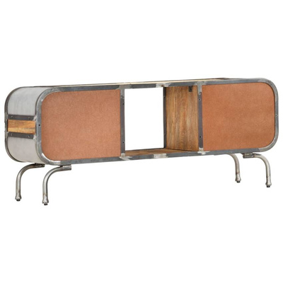 vidaXL Szafka pod TV, 110x30x42 cm, lite drewno mango