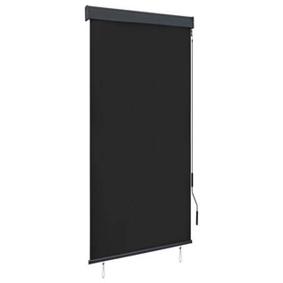vidaXL Roleta zewnętrzna, 80x250 cm, antracytowa