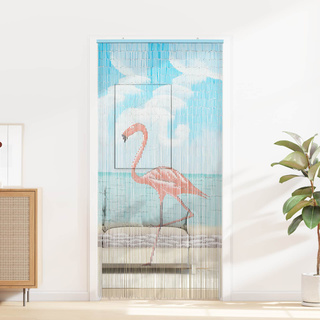 Firanka na drzwi przeciw owadom wielokolorowy 200 x 100 cm