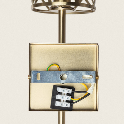 Kinkiet ścienny złoty E27 Abruzzo Gambit