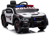 Auto Na Akumulator Dodge Charger Policyjny Biało- Czarny