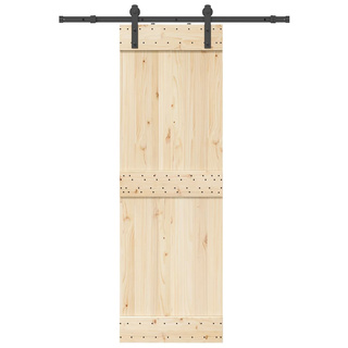 System do montażu drzwi przesuwnych, 152 cm, stal, czarny