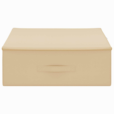 Skrzynia do przechowywania 6 pcs kremowy 90 x 48 x 15 cm