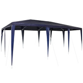 Namiot Imprezowy Niebieski 600 x 400 x 266 cm Polietylen i Stal