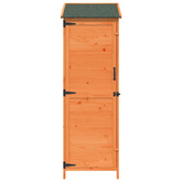 Shed ogrodowy brązowy 59,5 x 56 x 176,5 cm Drewno Świerkowe
