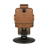 Gabbiano fotel barberski Boss Old Leather jasnobrązowy 126469
