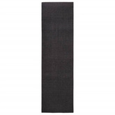 vidaXL Dywanik, naturalny sizal, 100x350 cm, czarny