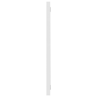 vidaXL Lustro łazienkowe, białe, 100x1,5x37 cm, płyta wiórowa