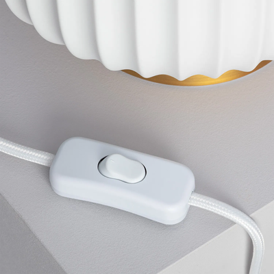 Lampa Stołowa z Porcelany Abruzzo Porcellado E14