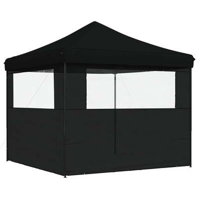 Namiot Imprezowy Czarny 292 x 292 x 315 cm Materiał Oxford