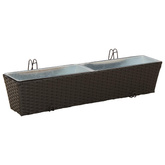 Balustrada 2 pcs 80 x 17 x 17 cm Metal