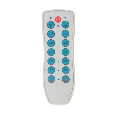 Fotel kosmetyczny elektr. Azzurro 708A 4 siln. biały podgrzewany 124627