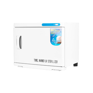Podgrzewacz do ręcznikow ze sterylizatorem UV-C 23 L biały 130979