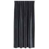 Zasłony zaciemniające 2 pcs Ciemnoszary 140 x 175 cm Aksamit