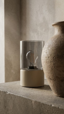 Designerska lampka do wnętrz na 1 źródło światła K-6055 z serii DEX
