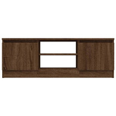 vidaXL Szafka pod TV, z drzwiczkami, brązowy dąb, 102x30x36 cm