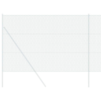 Ogrodzenie heksagonalne 1,4 x 25 m PVC zielony