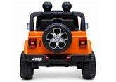 Auto na Akumulator Jeep Rubicon Światła LED MP3 Pilot 4x4 Pomarańczowy