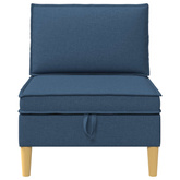 Sofa z miejscem do przechowywania tkanina
